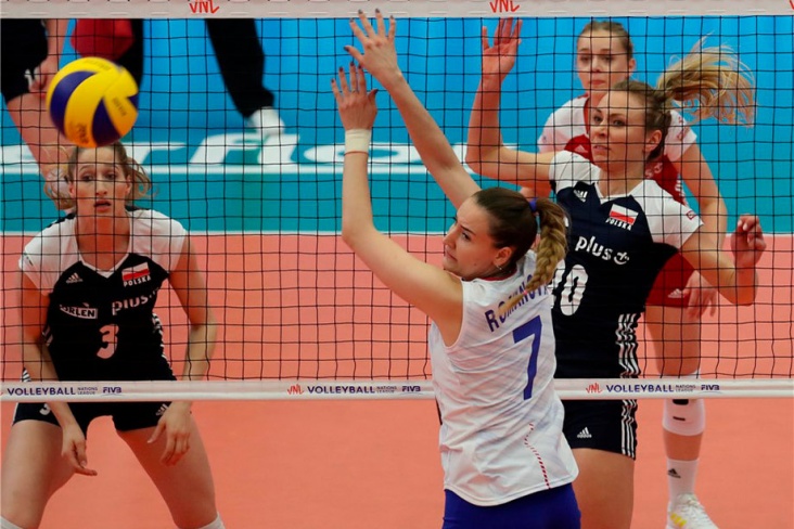 Россия проиграла Польше в волейбольной Лиге наций