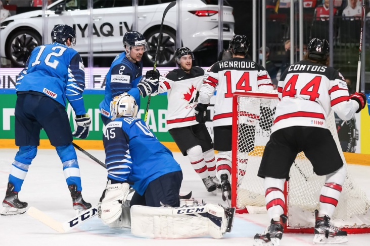 Канада – Финляндия – 3:2 ОТ, финал ЧМ, обзор