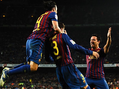 "Барселона" побеждает и в соцсетях