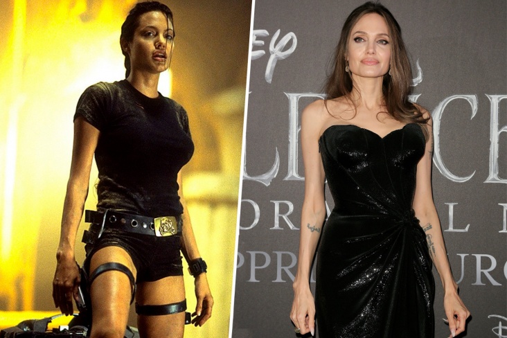 Как выглядит Анджелина Джоли? Подготовка к фильмам