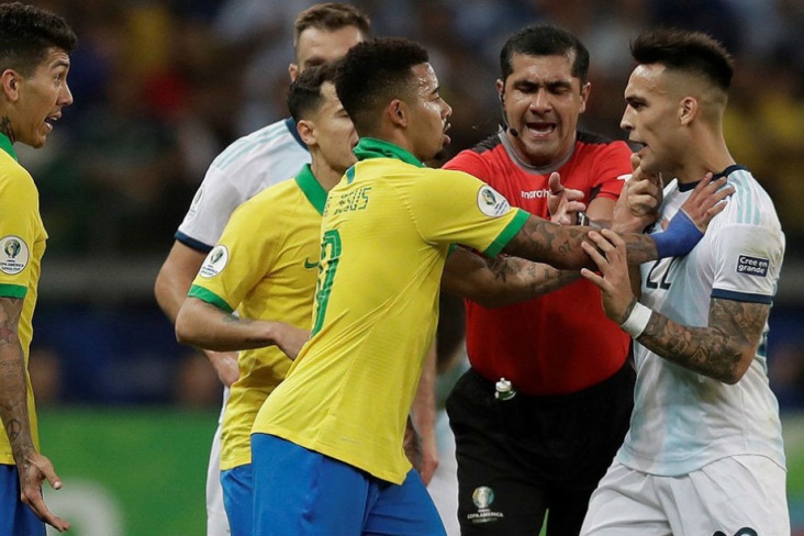 Бразилия – Аргентина – 2:0. Кубок Америки