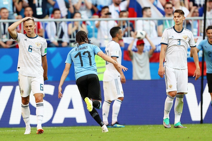 Россия – Уругвай – 0:3. 25 июня 2018 года. Обзор