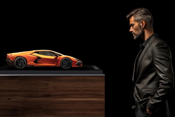 Модель Lamborghini Revuelto от Amalgam