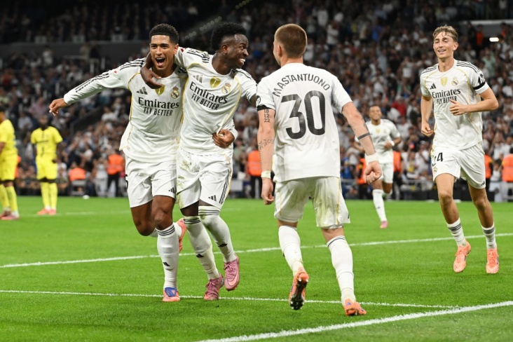 Реал — Вильярреал — 3:1, обзор матча, голы: Винисиус Жуниор, Микаутадзе,  Мбаппе, 4 октября 2025 года, чемпионат Испании - Чемпионат