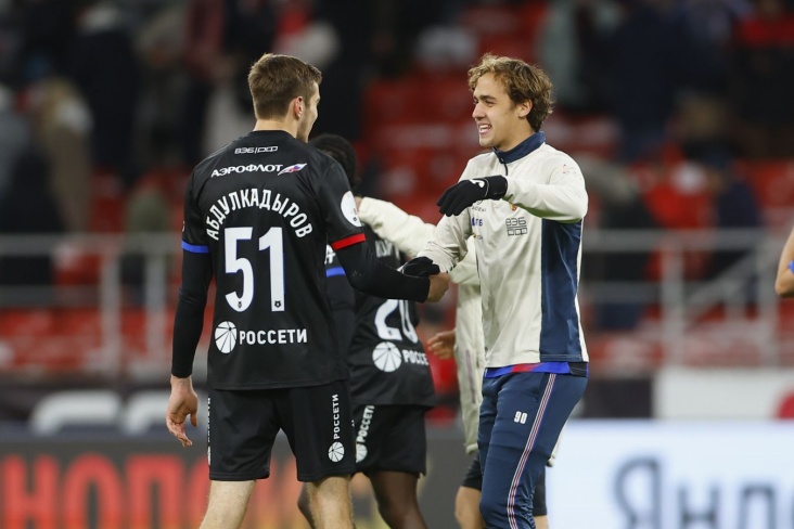 CSKA coach smilanich and Abdulkadyrov
