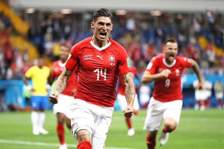 Бразилия — Швейцария — 1:1