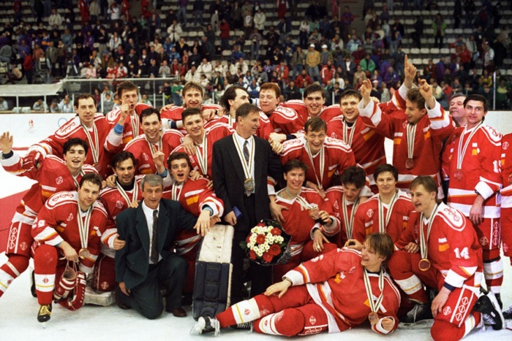 Сборная СНГ по хоккею на ОИ — 1992