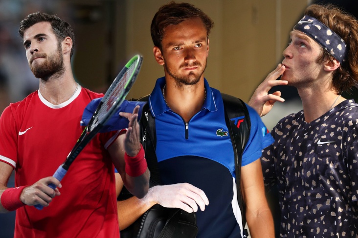 Три россиянина попали в топ-15 рейтинга ATP
