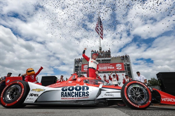 Скотт Макглоклин выиграл Гран-при Алабамы IndyCar