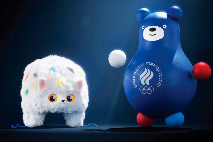 Новые талисманы олимпийской сборной России