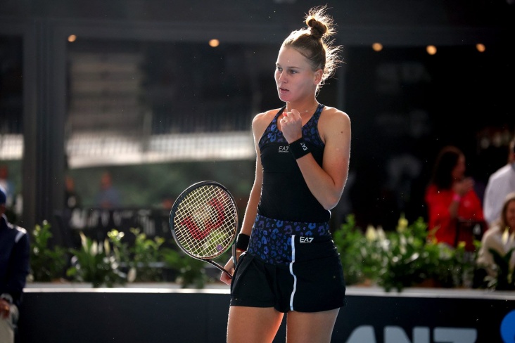Кудерметова выиграла 12 геймов подряд в Аделаиде