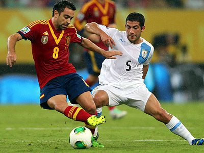 Испания — Уругвай — 2:1