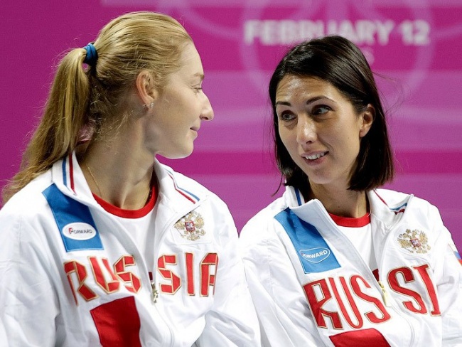 Екатерина Макарова и Анастасия Мыскина