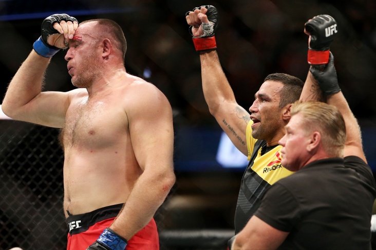 Алексей Олейник против Фабрисиу Вердума на UFC 249