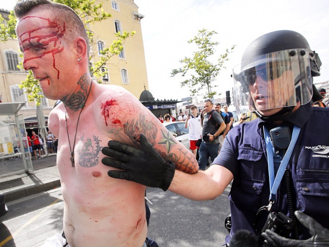 Беспорядки в Марселе