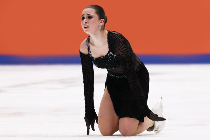 Камила Валиева в финале Гран-при России