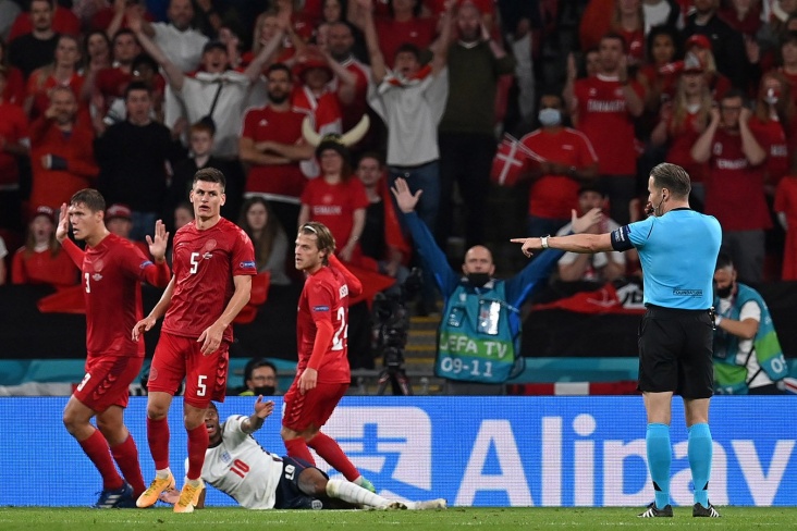 Англия — Дания — 2:1, реакция соцсетей