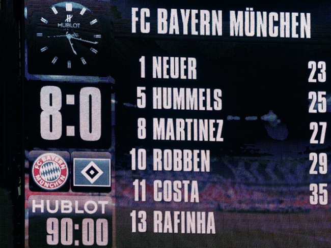 «Бавария» — «Гамбург» — 8:0
