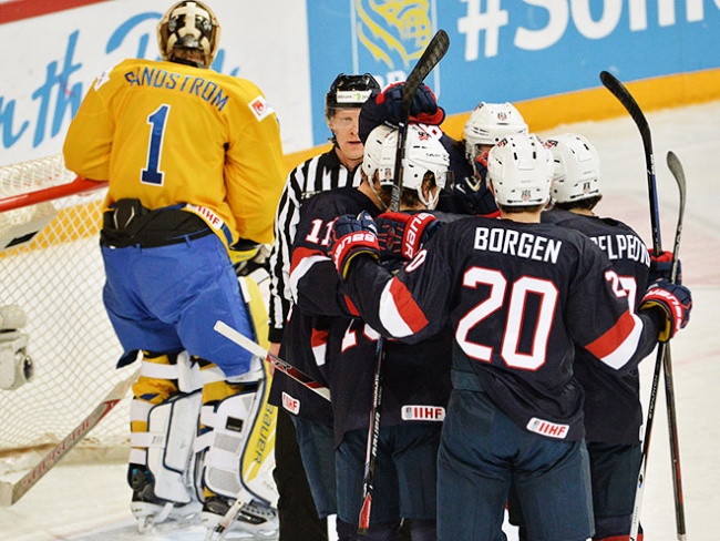 Швеция U20 – США U20 – 3:8