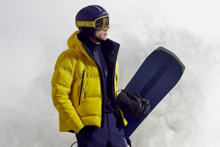 Новая коллекция Dior для лыжников и сноубордистов