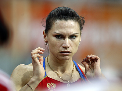 Наталья Назарова — победительница в беге на 400 м