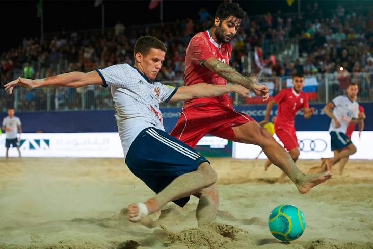 Пляжный футбол, Россия — Иран, финал 2018