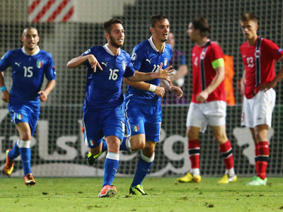 Италия и Норвегия — в полуфинале молодёжного Евро 
