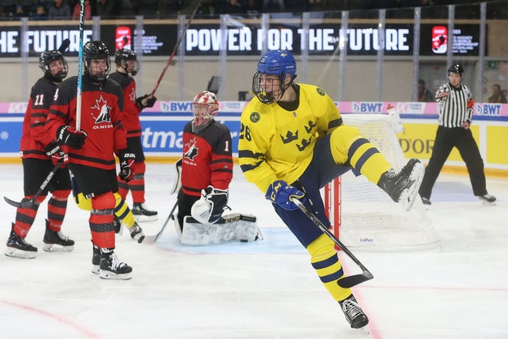 ЮЧМ-2023: Канада разгромно проиграла Швеции