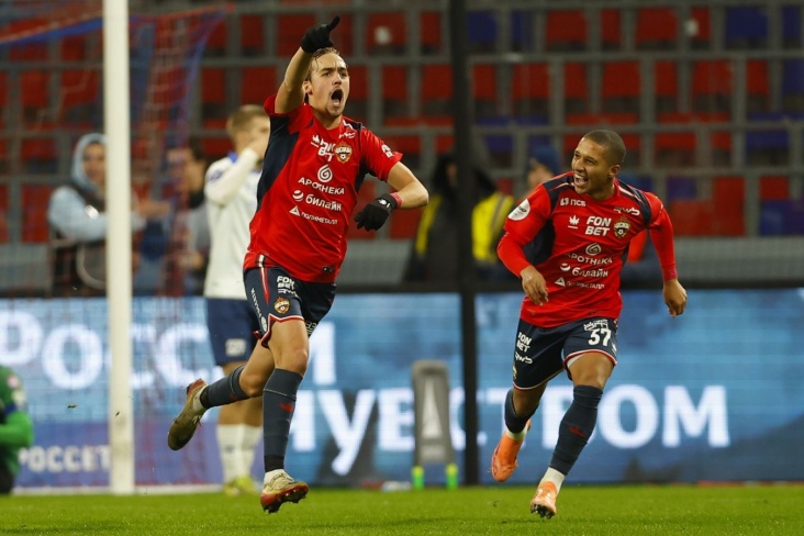 ЦСКА возглавил турнирную таблицу РПЛ, обыграв «Пари НН»