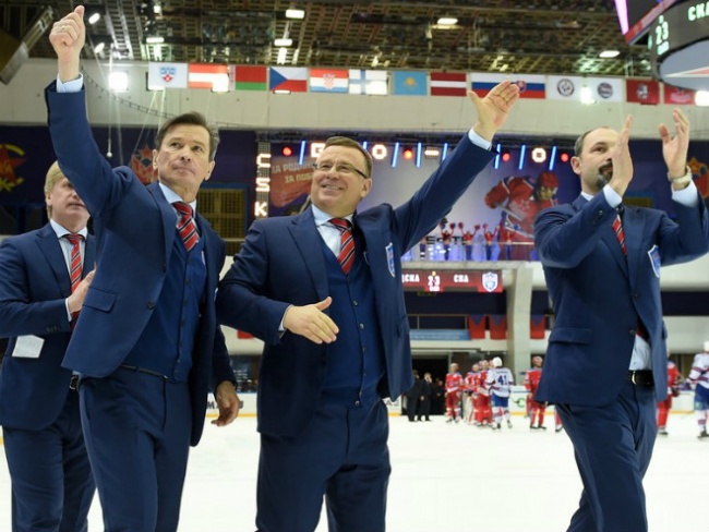 Вячеслав Быков, Игорь Захаркин и Сергей Зубов