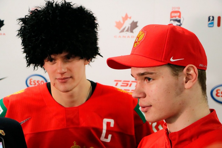Клим Костин, молодёжная сборная России — Хоккей
