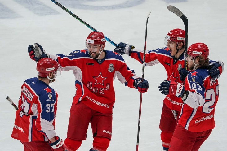 ЦСКА одолел «Локомотив» в серии плей-офф КХЛ.