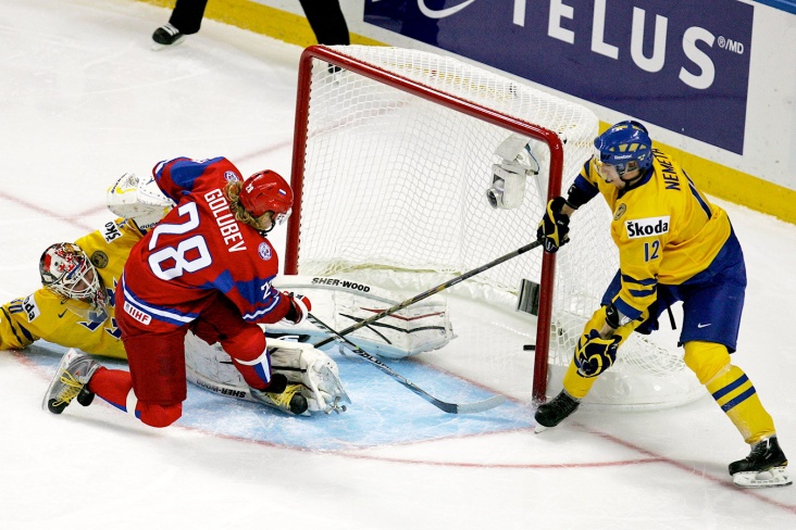 Россия — Швеция, полуфинал МЧМ-2011