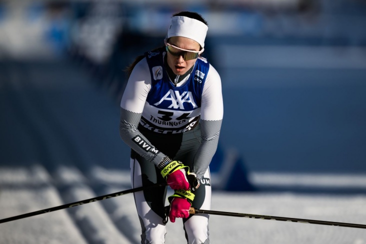 Дарья Непряева стала лишь 16-й в гонке Кубка мира