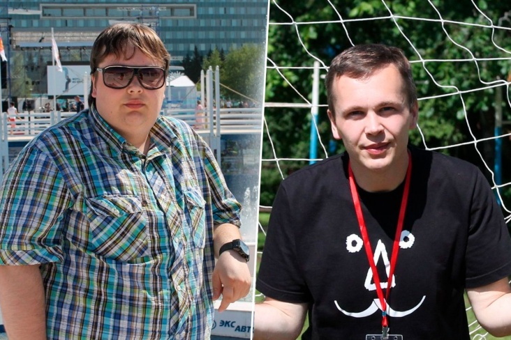 Михаил Фукалов до и после похудения