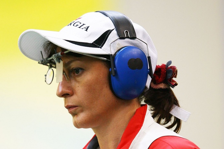 Грузинская спортсменка Нино Салуквадзе