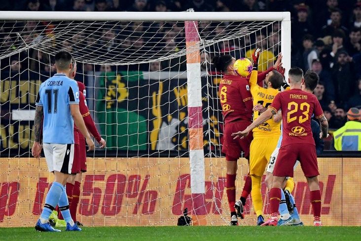 «Рома» — «Лацио» — 1:1, обзор матча Серии А
