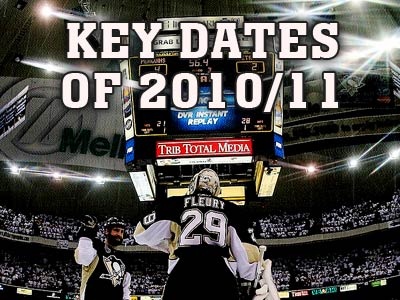 Главные даты сезона-2010/11 в НХЛ