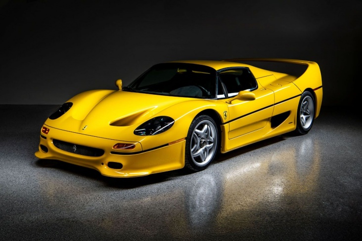 Ralph Lauren-in Ferrari F50 Ralph Lauren-in Ferrari F50