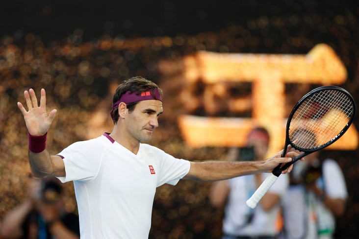Федерер одолел Сандгрена в четвертьфинале Australi