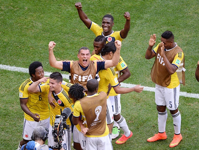 Игроки сборной Колумбии по футболу