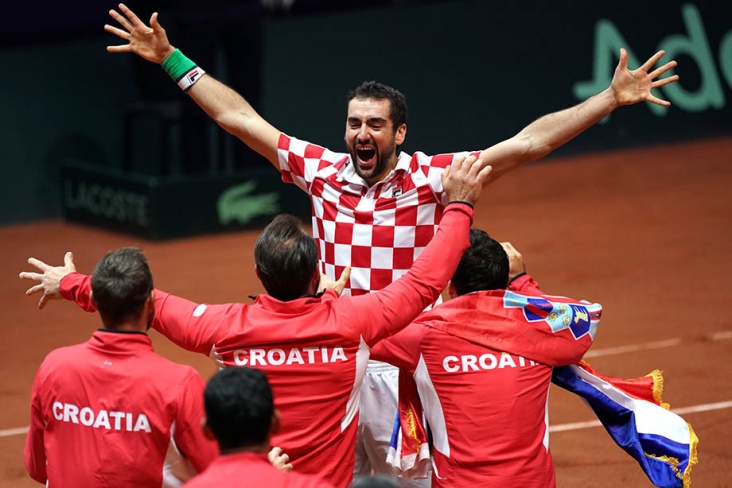 Сборная Хорватии — обладатель Кубка Дэвиса