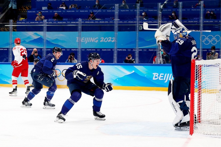 Сборная России по хоккею проиграла Финляндии