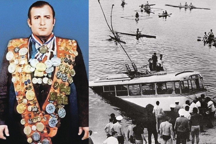 Подвиг советского пловца Шаварша Карапетяна