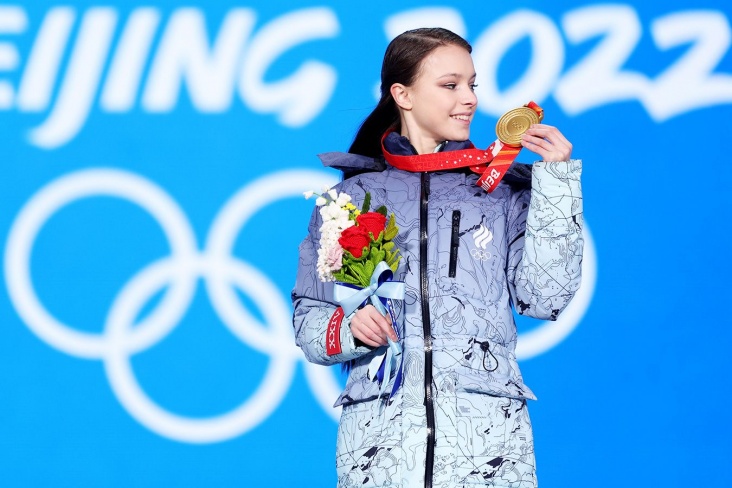 Камила Валиева, Олимпиада-2022
