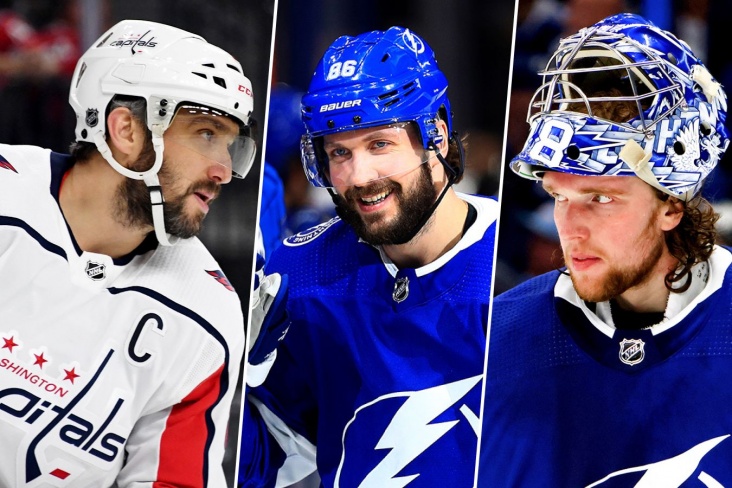 В США назвали 10 лучших россиян в НХЛ