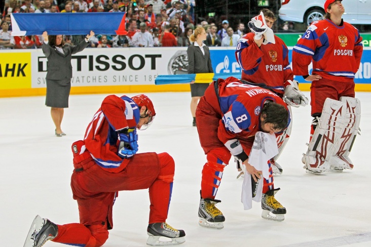 Поражение сборной России от Чехии в финале