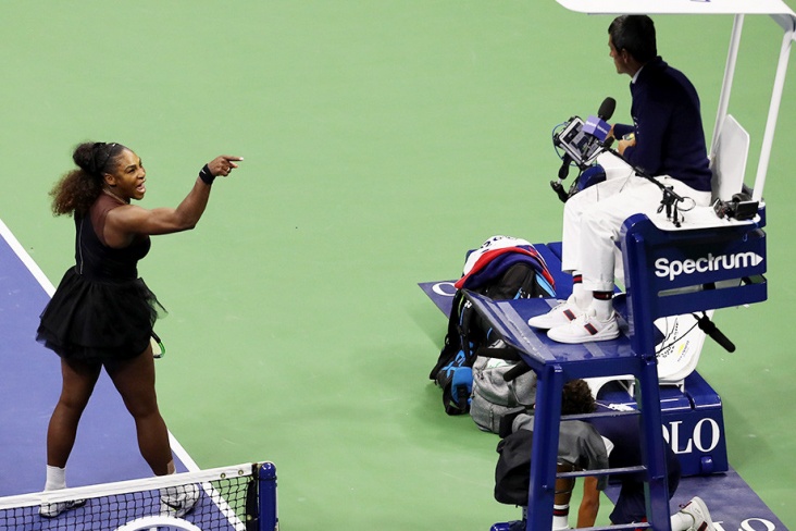 Серена Уильямс в финале US Open