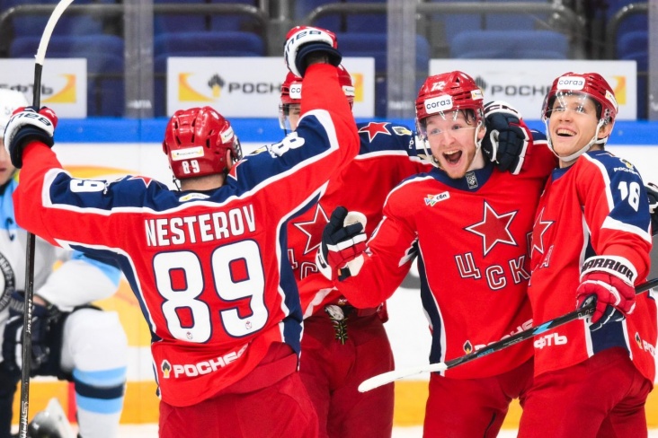 ЦСКА одержал «сухую» победу над «Северсталью» на домашней арене