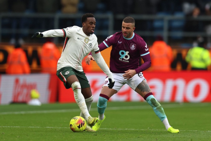 «Челси» одержал сухую победу над «Бёрнли» и вышел на вторую позицию в АПЛ